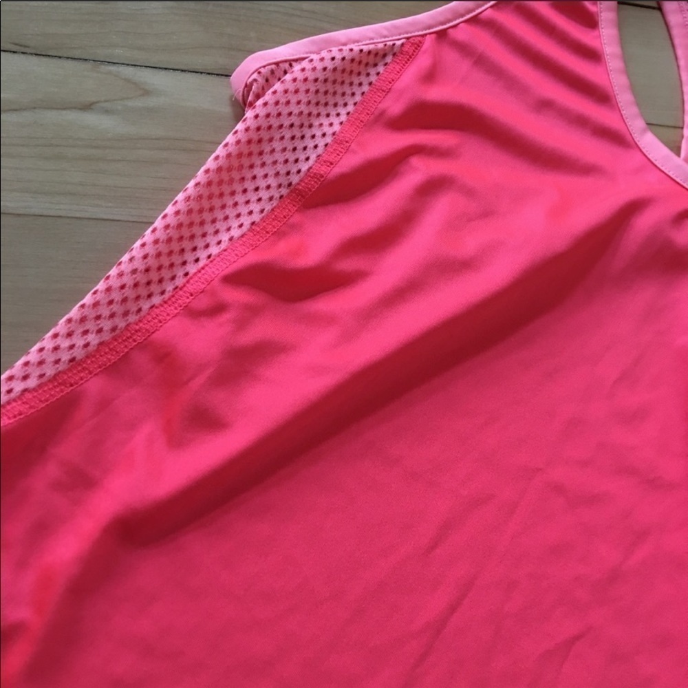 Adidas Pink Racerback Tank Size Small - Picture 3 of 4